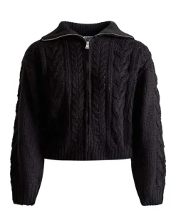 Abigal zip cardigan