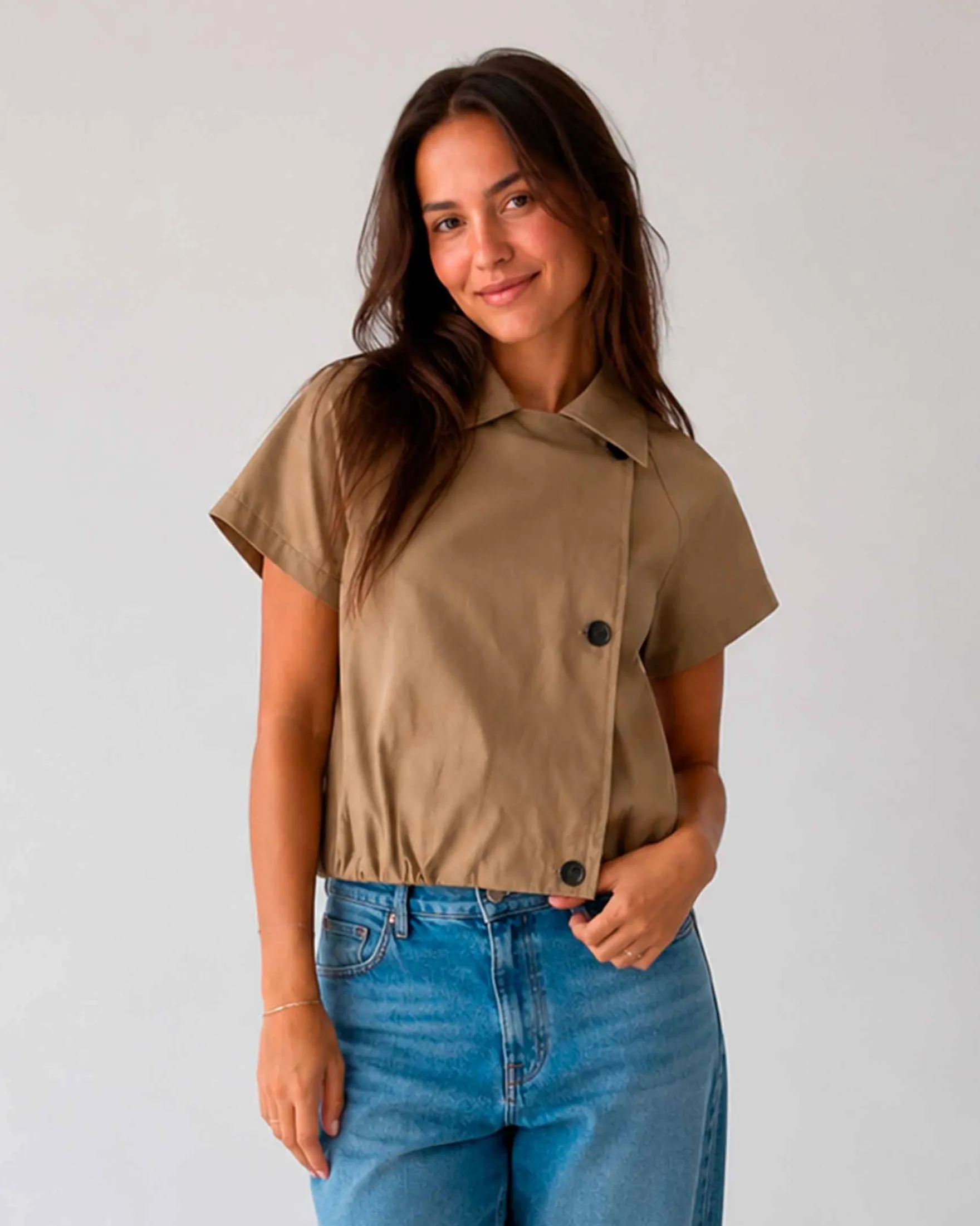 Aisha trench vest