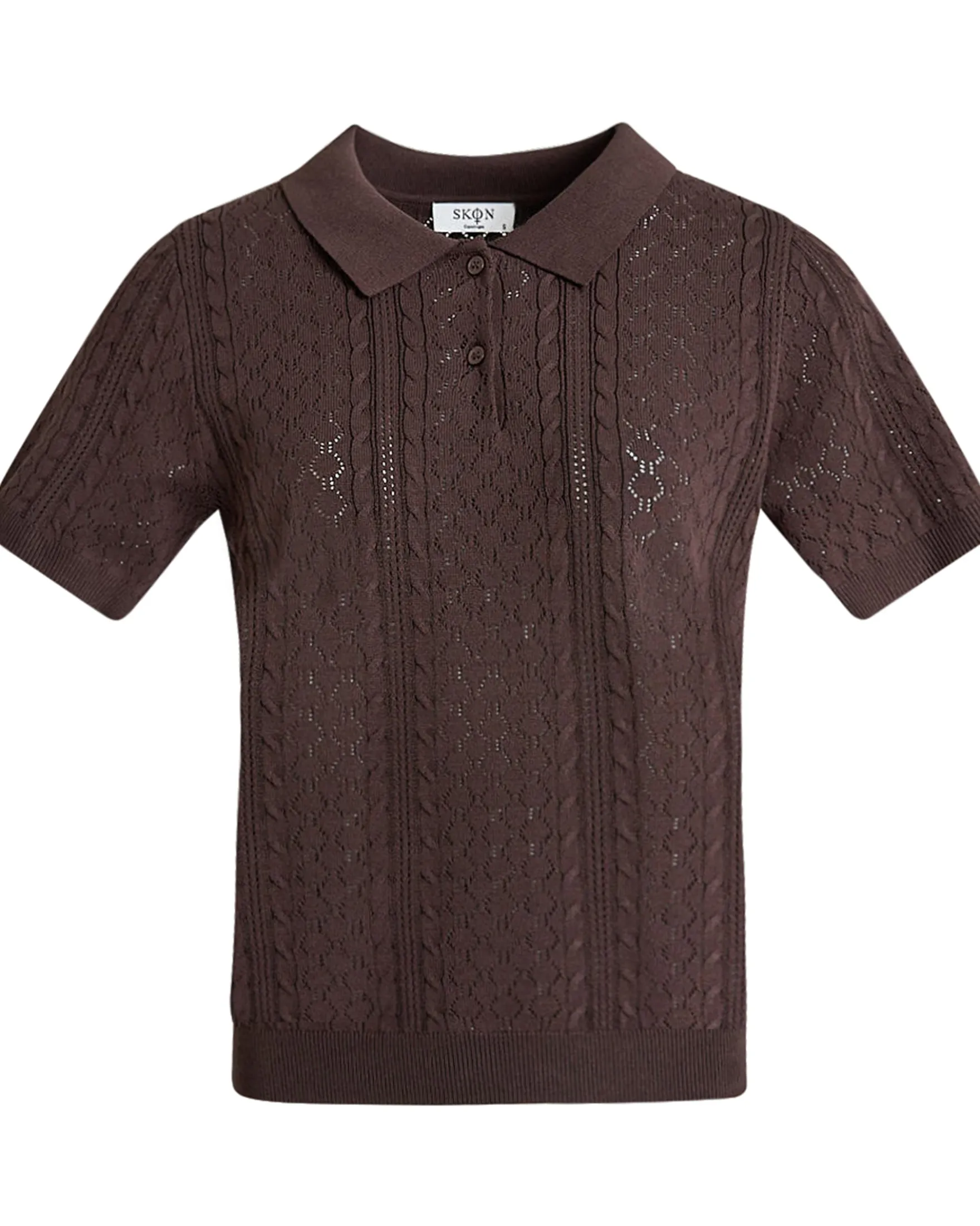 Alba ss knit polo