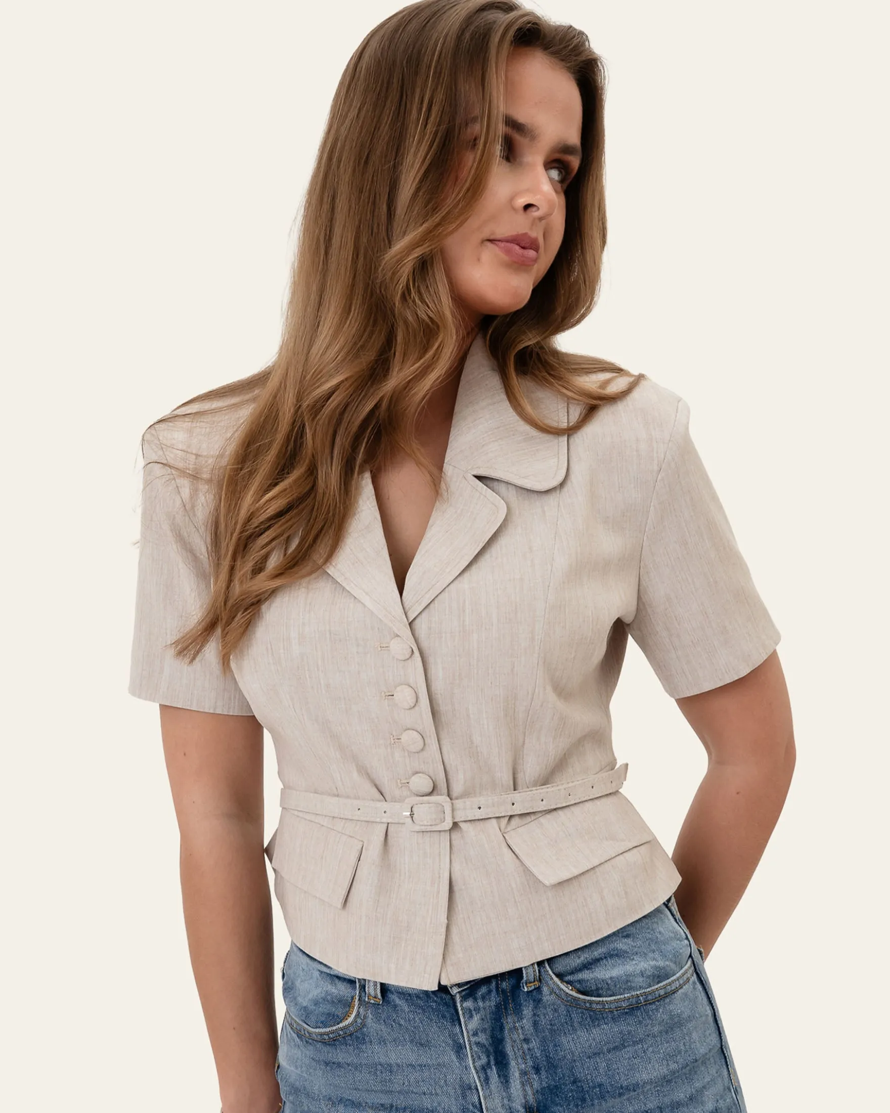 AnnieIC Tee Blazer
