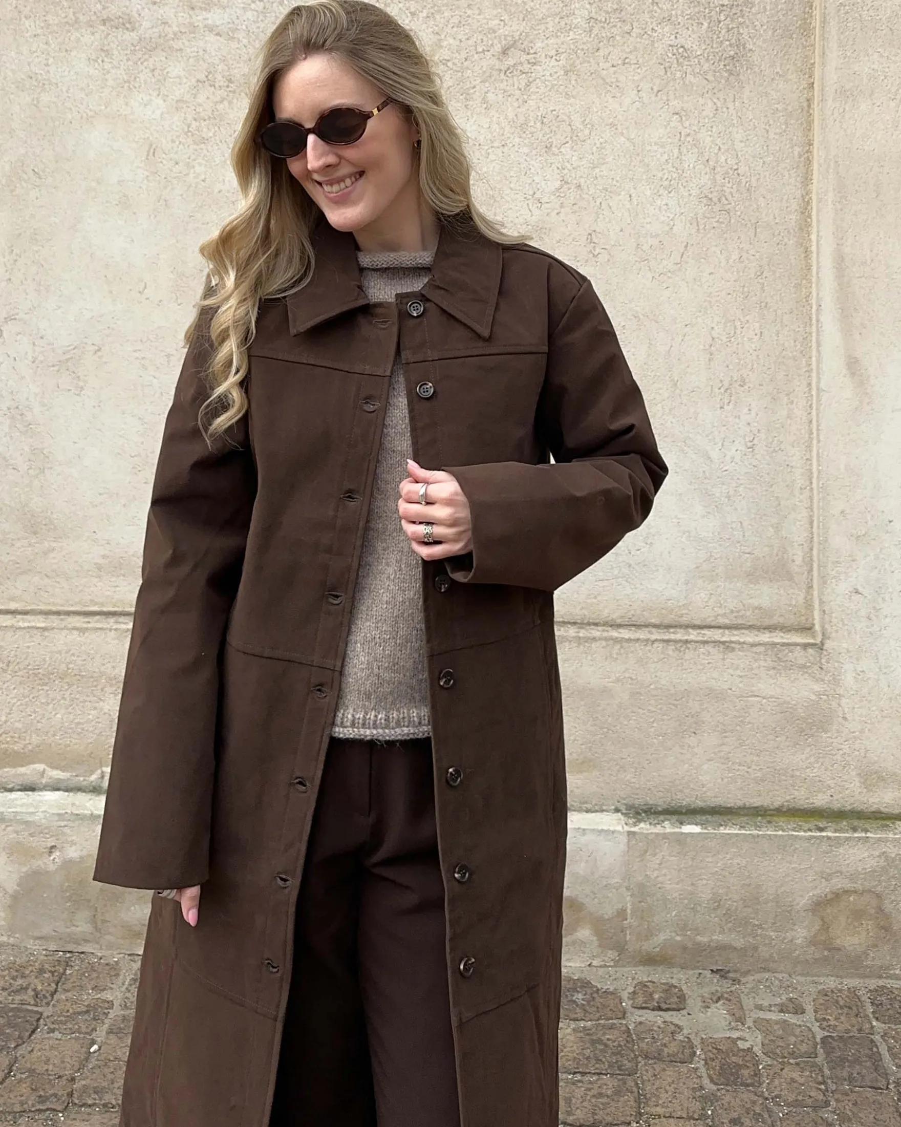 Ava fake suede jacket