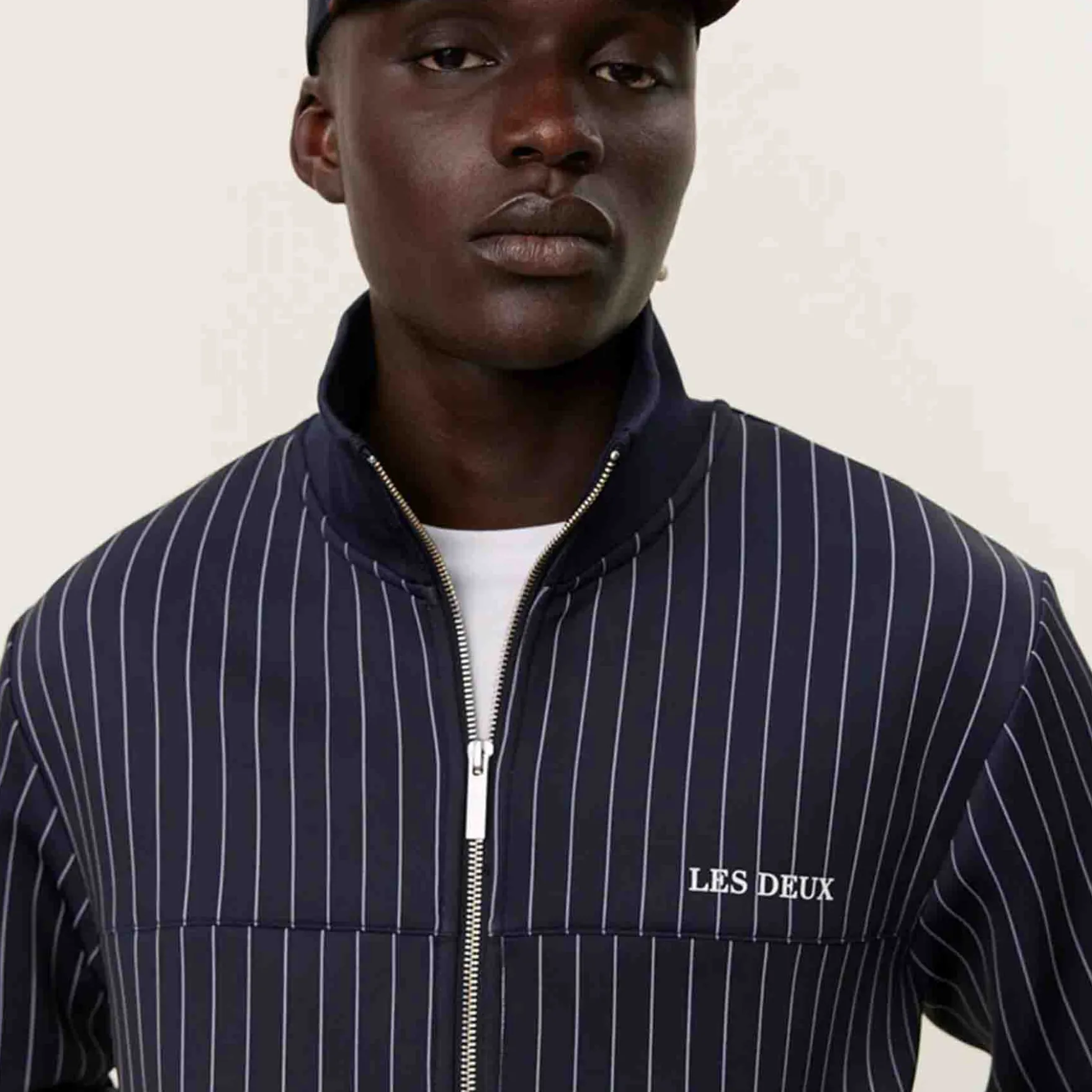 Ballier pinstripe track jacket