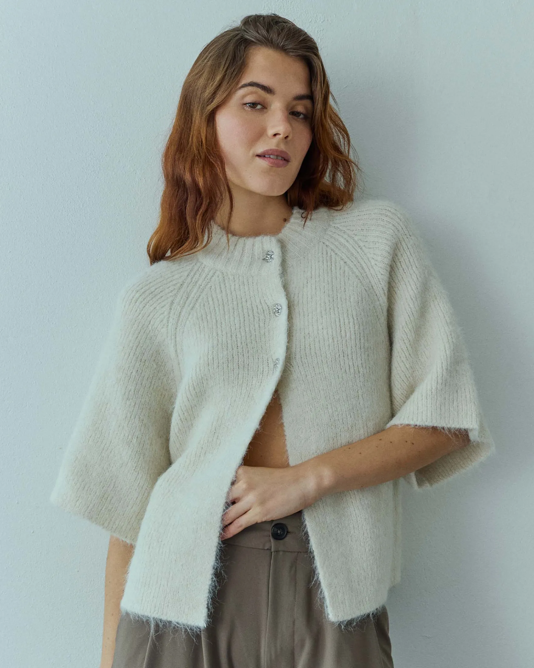 Barni fluffy knit