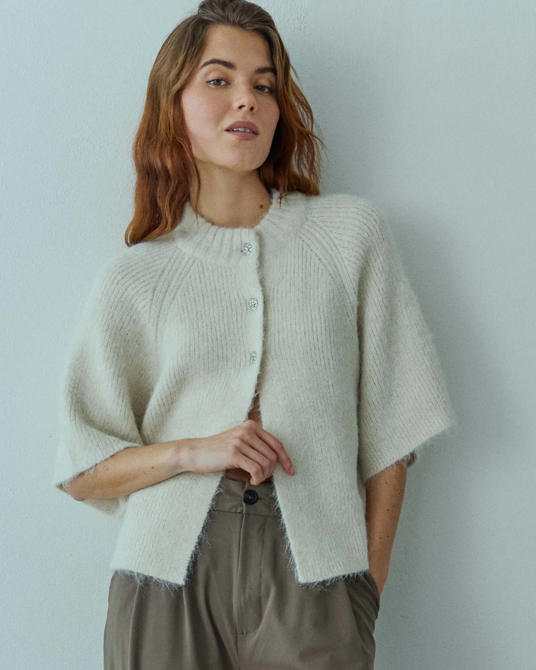 Barni fluffy knit