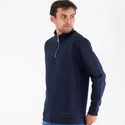 Basic half zip