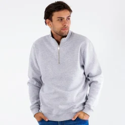 Basic half zip