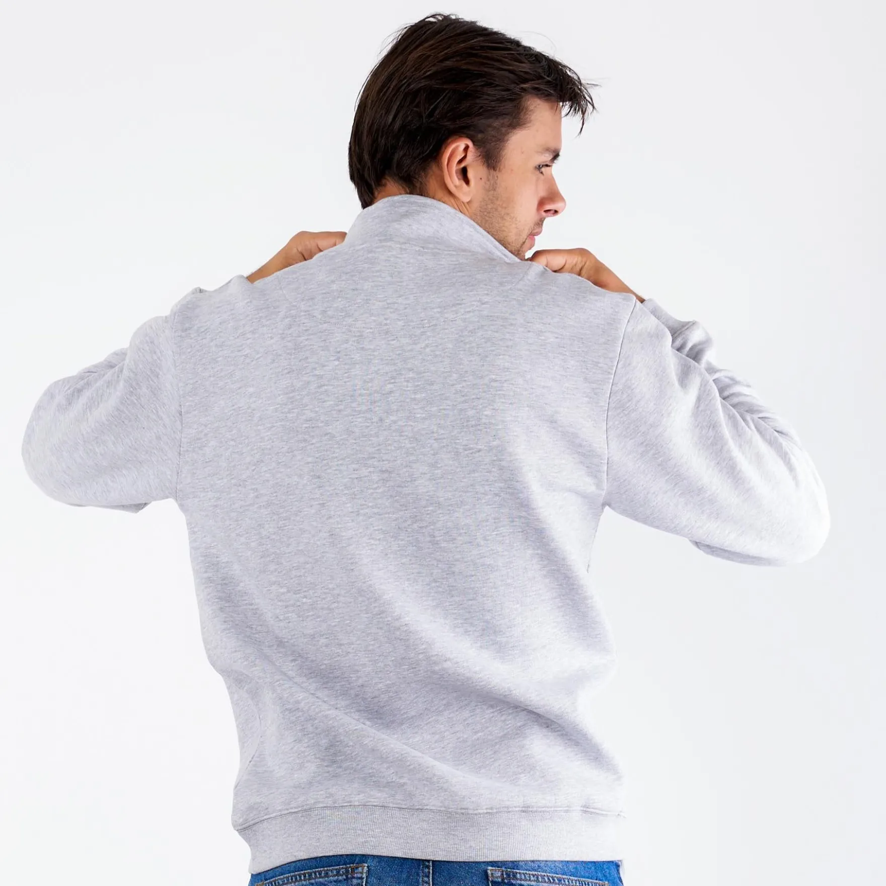 Basic half zip