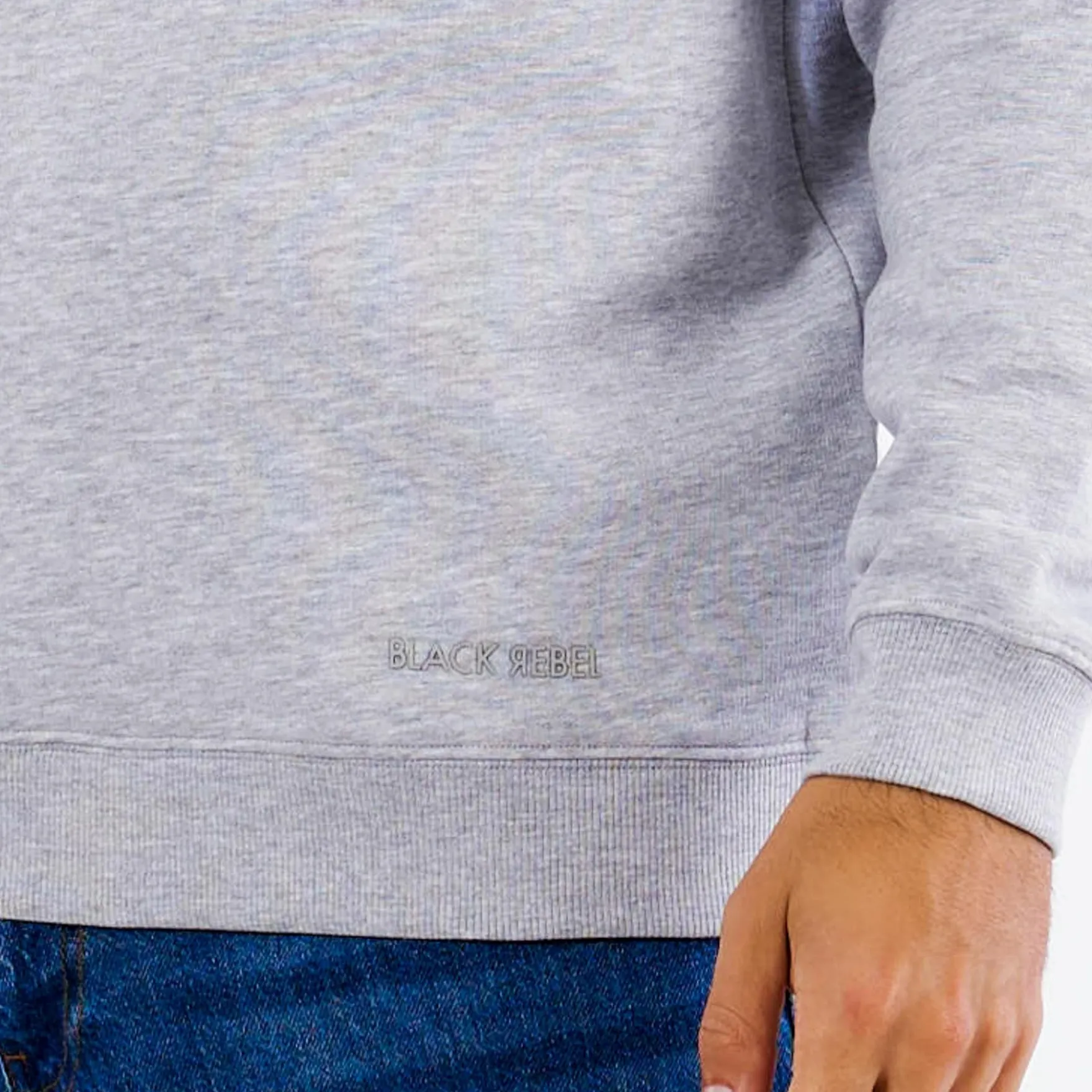 Basic half zip
