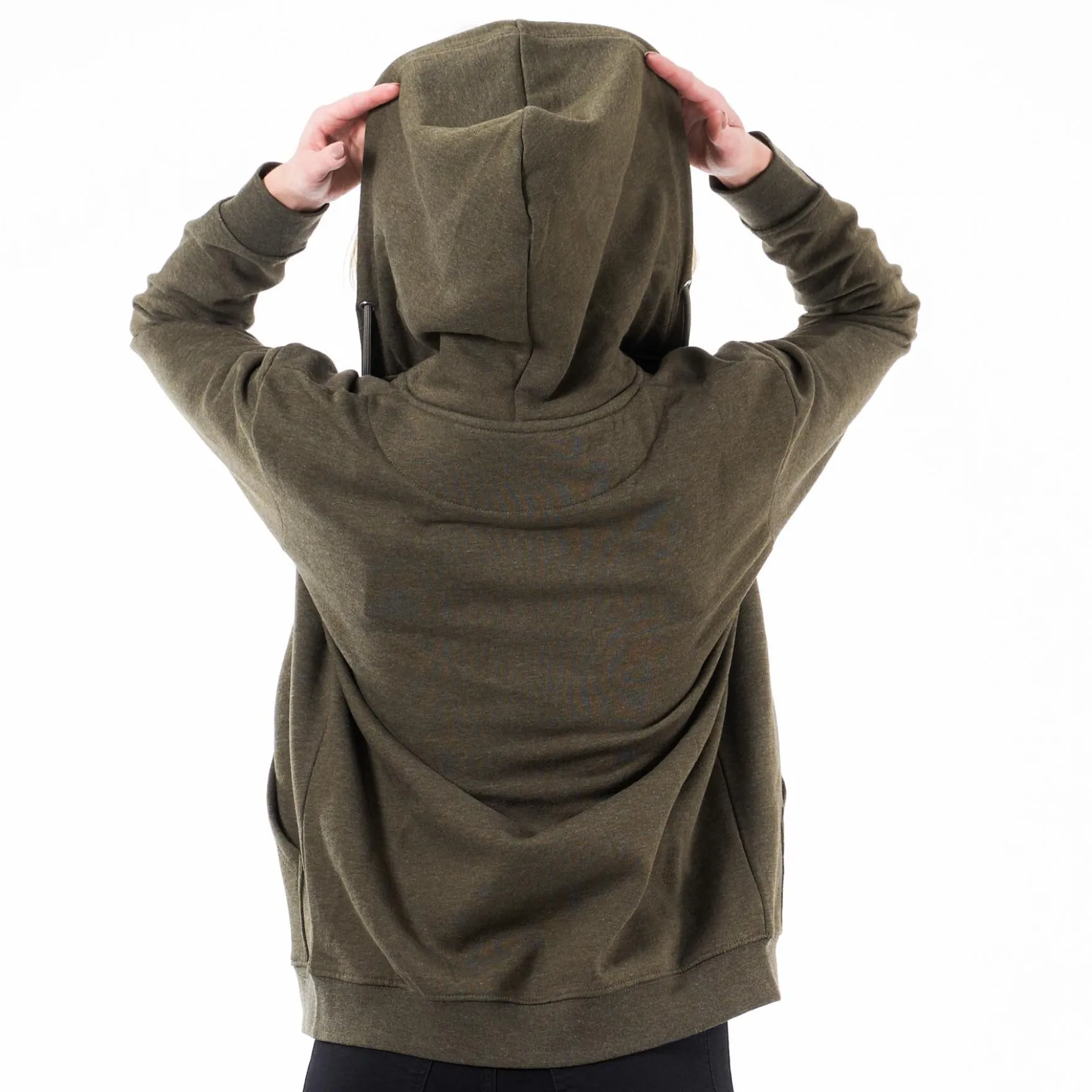 Basic zip hoodie