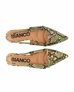 Biabari Slingback Faux Leather