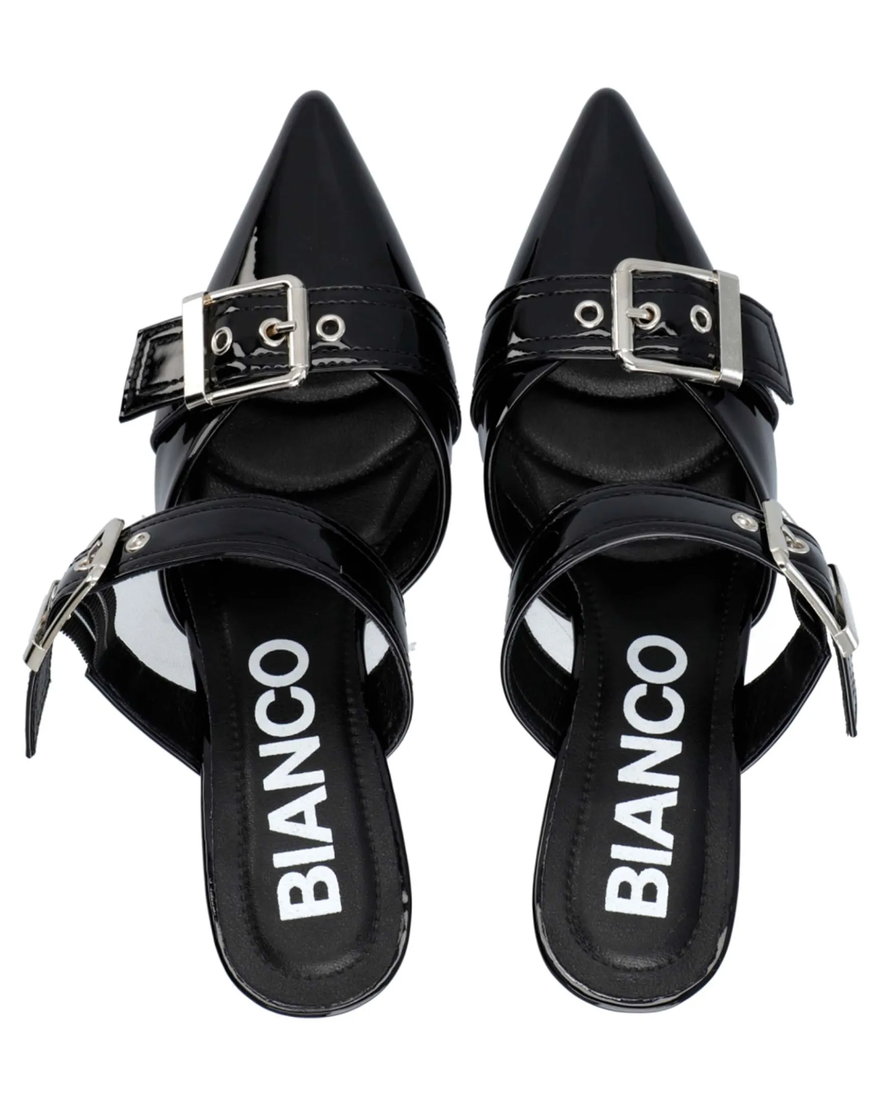Biaglam mule double buckle