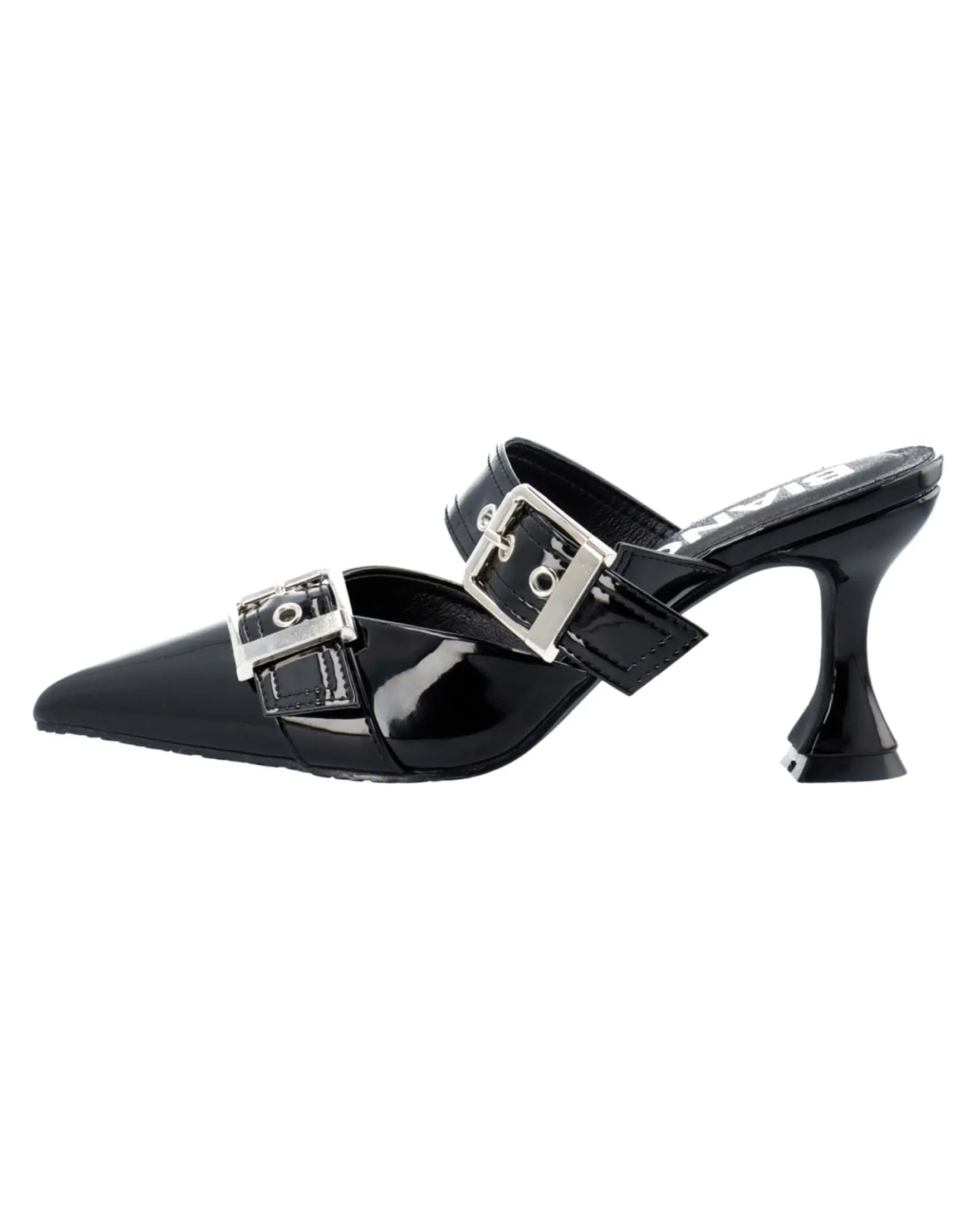 Biaglam mule double buckle