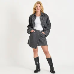 Cleo denim skirt