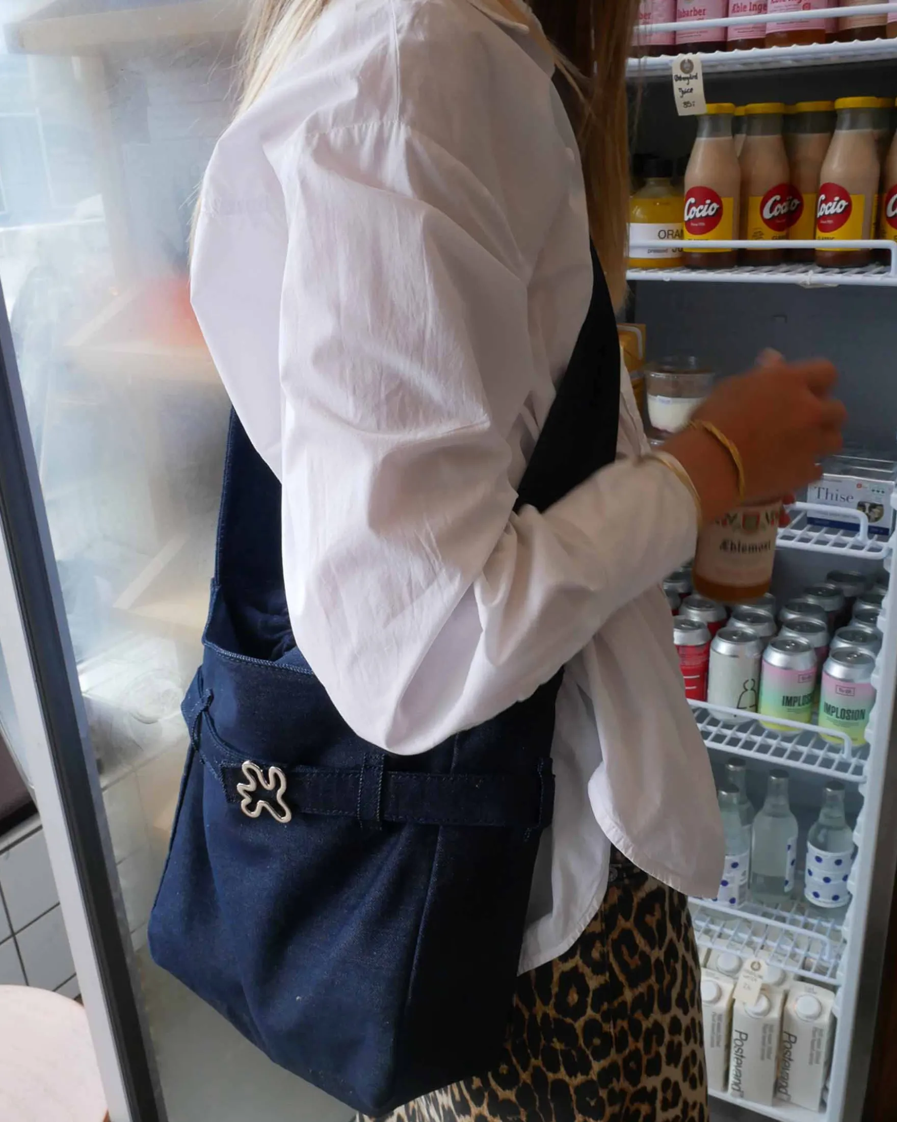 Denim crossbody