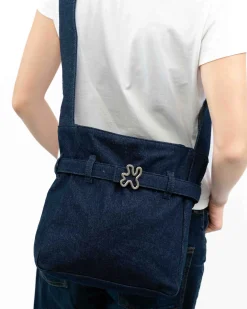 Denim crossbody