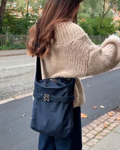 Denim crossbody