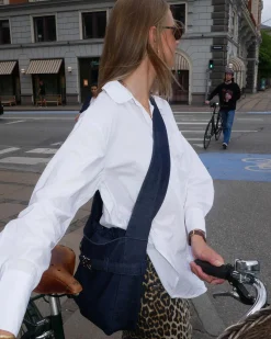 Denim crossbody