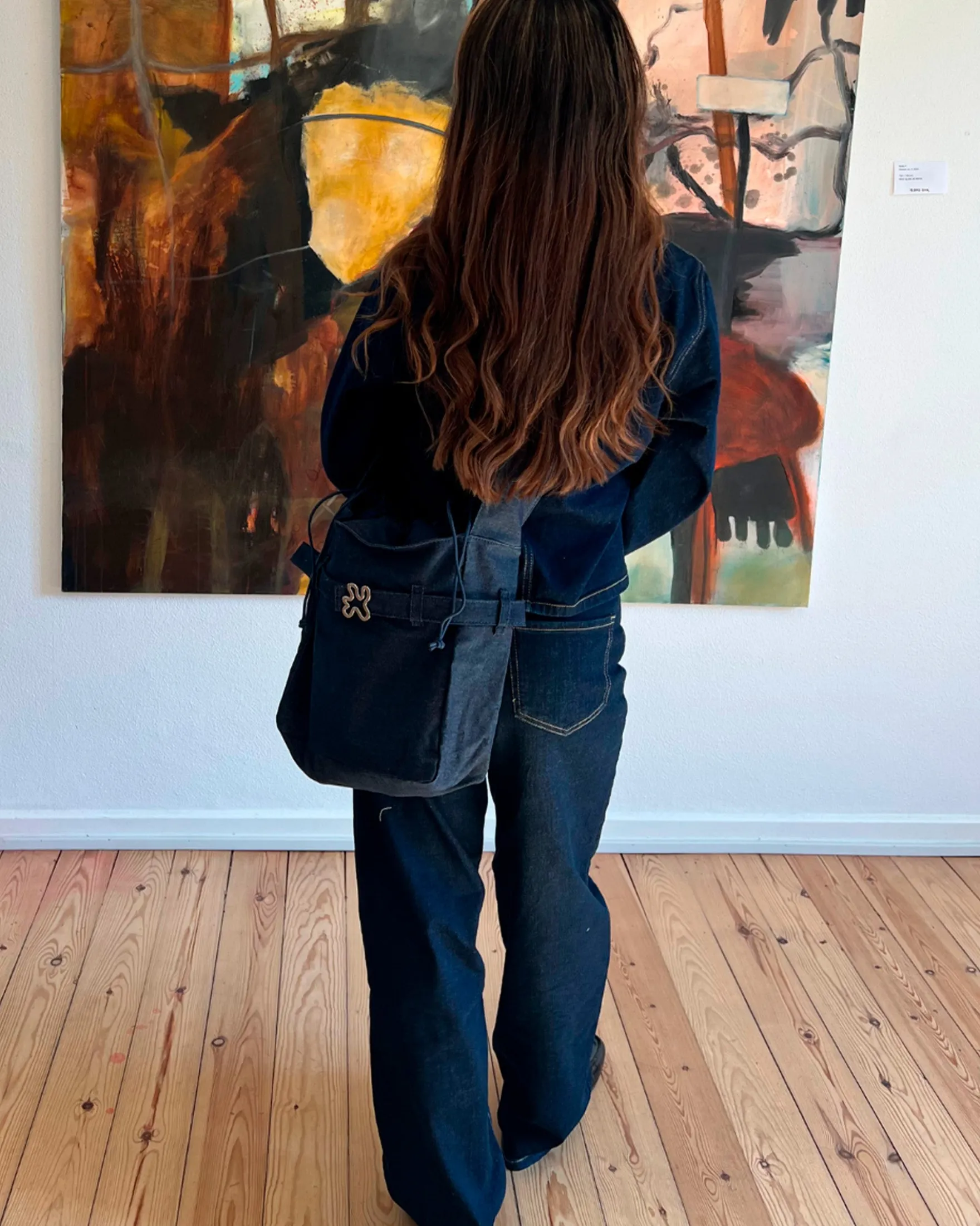 Denim crossbody