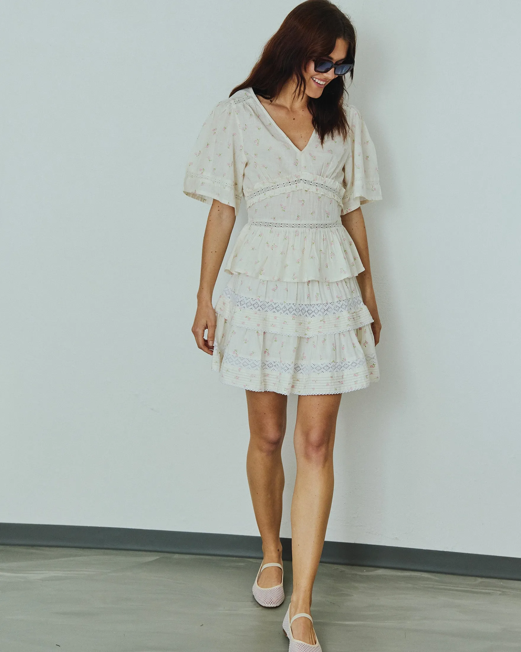 Denise flower blouse