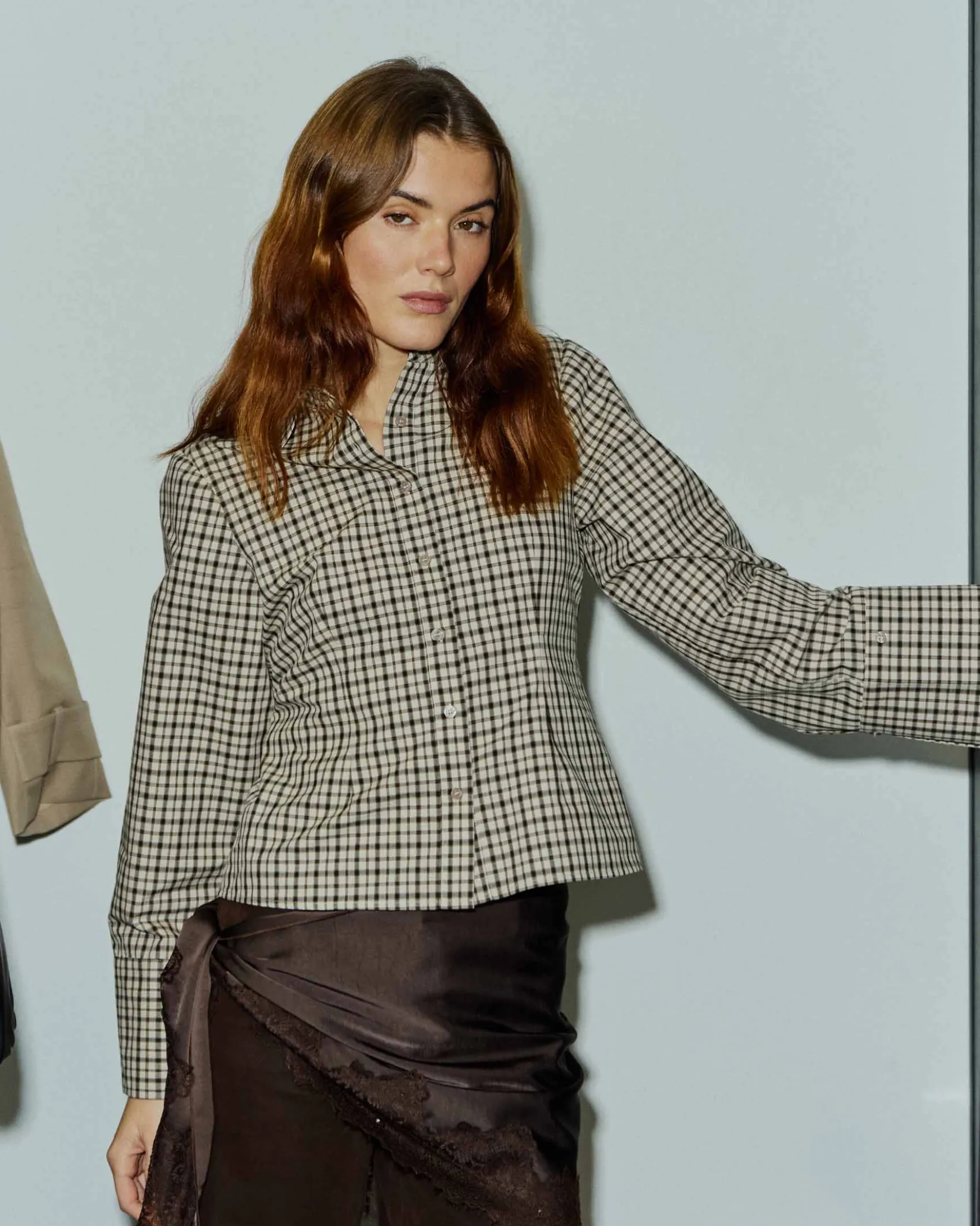 Dina check shirt