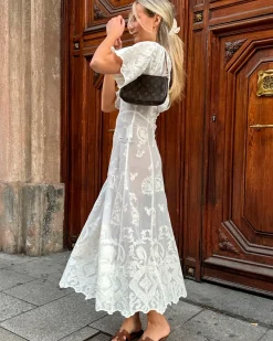 Ellinoric lace long dress