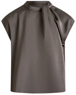 Elvira satin blouse