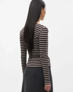 ENALLY LS V-N TEE