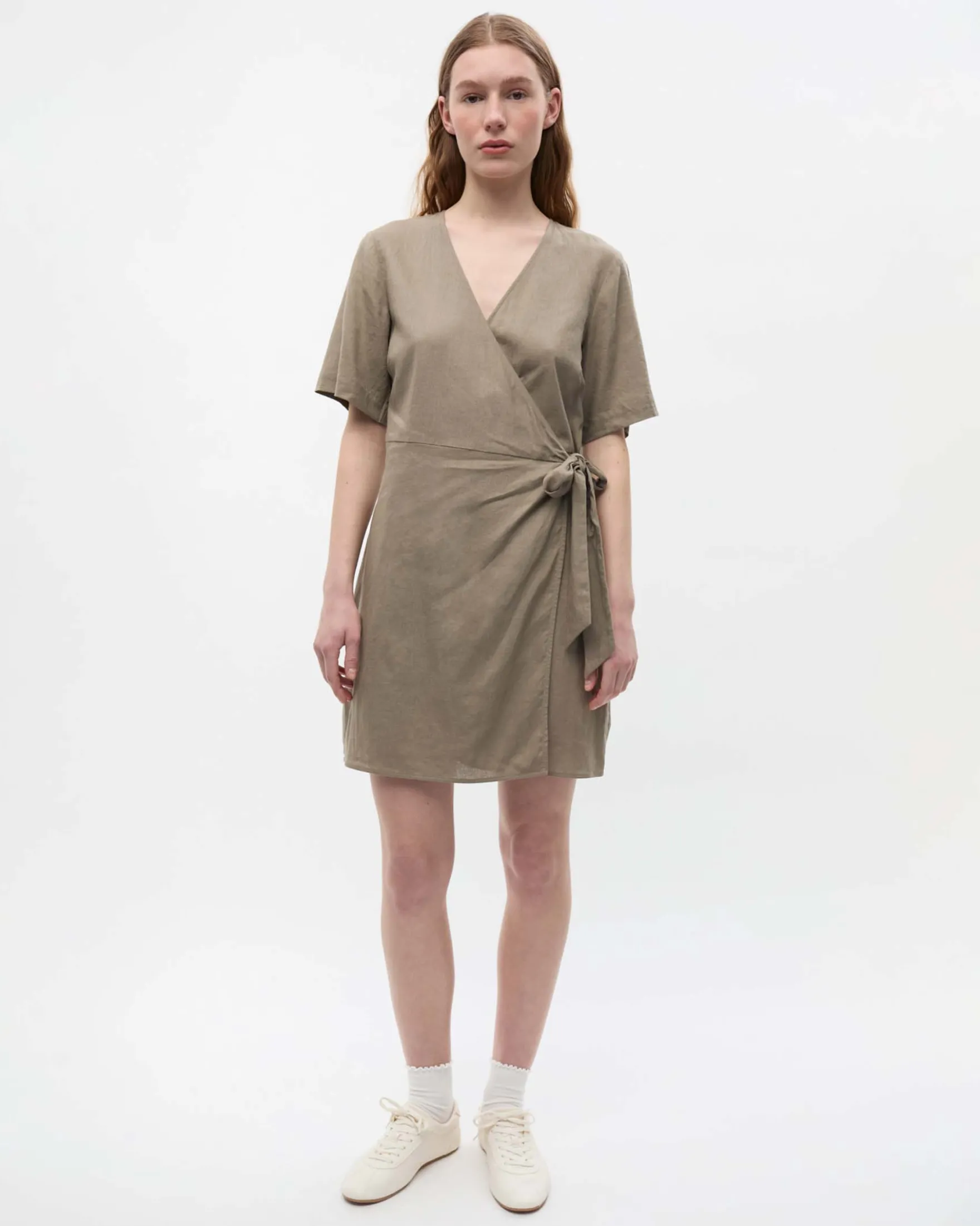 ENMARTINA SS WRAP DRESS
