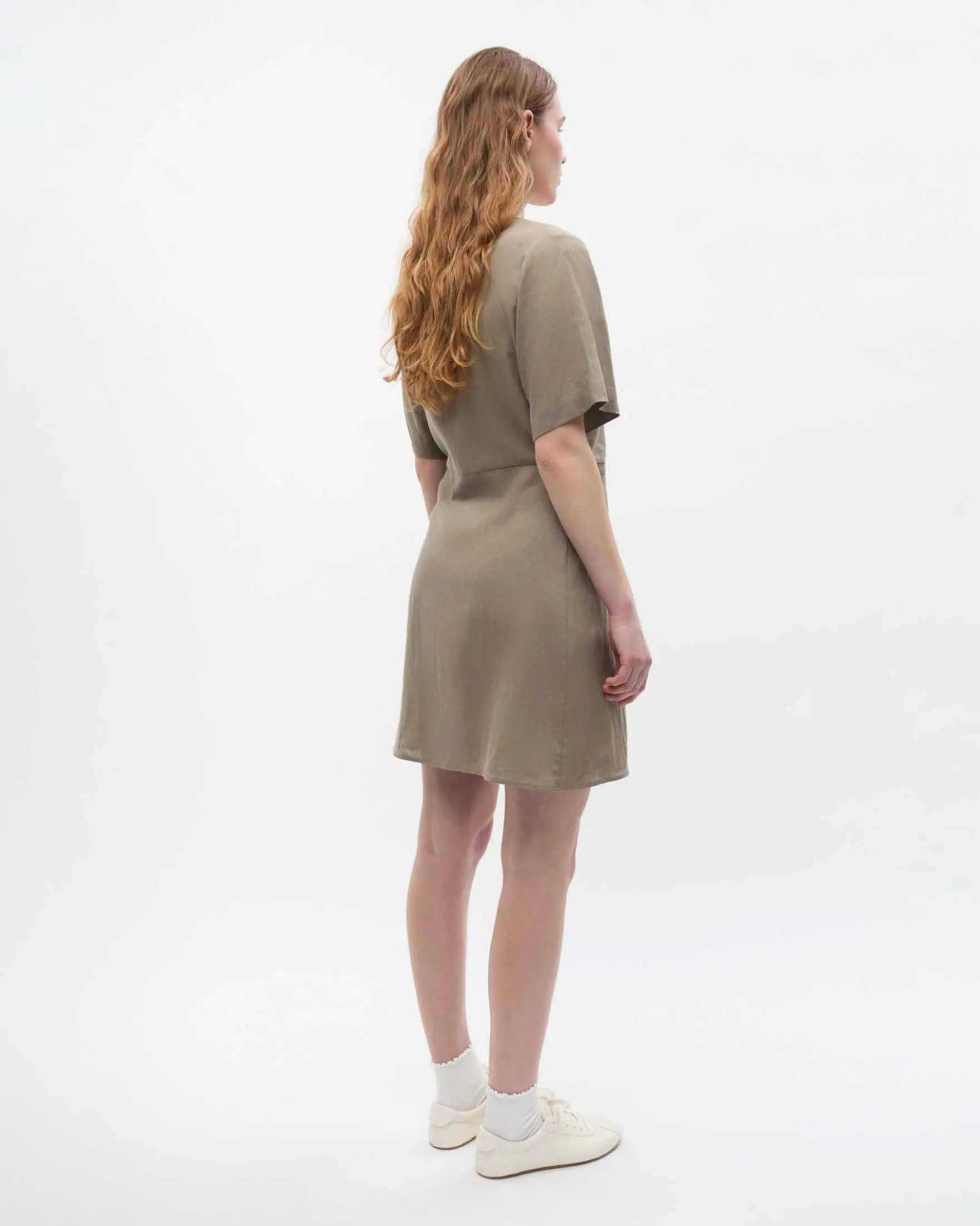 ENMARTINA SS WRAP DRESS