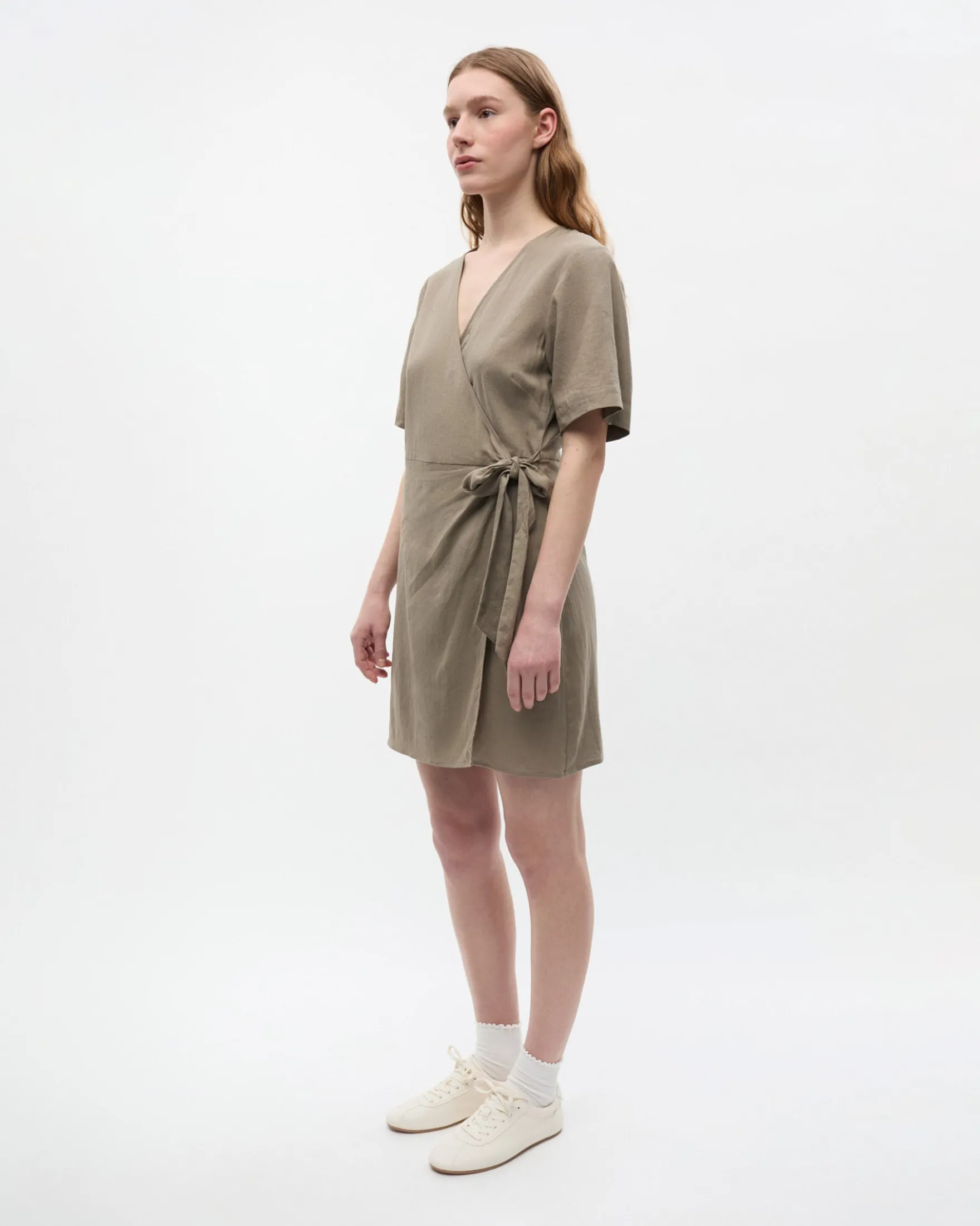 ENMARTINA SS WRAP DRESS