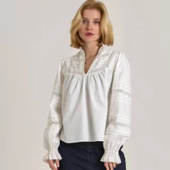 Esla poplin blouse