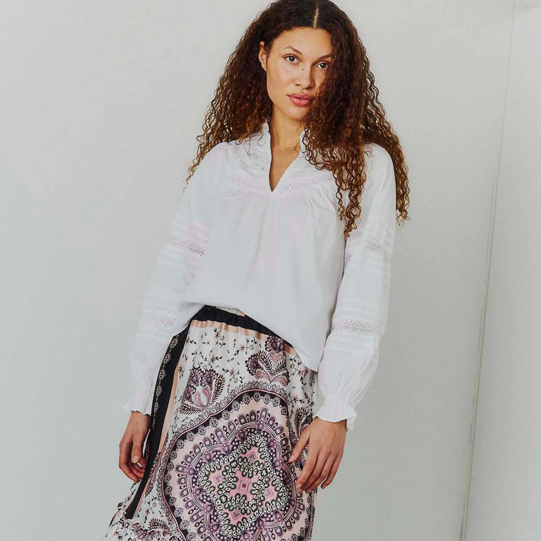 Esla poplin blouse