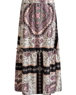 Fie long paisley skirt