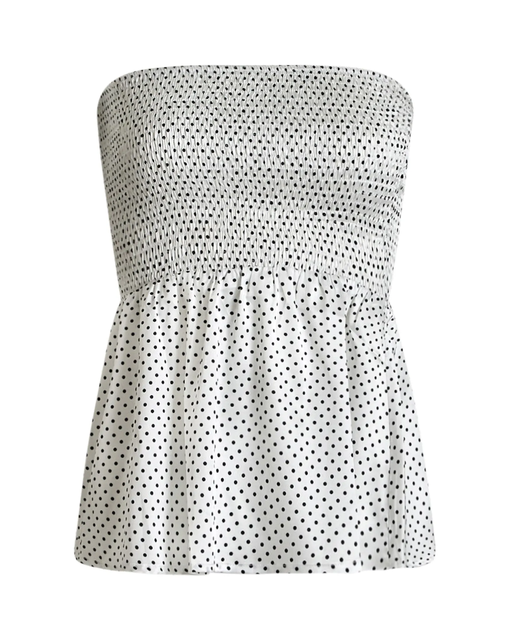 Fie smock dot top