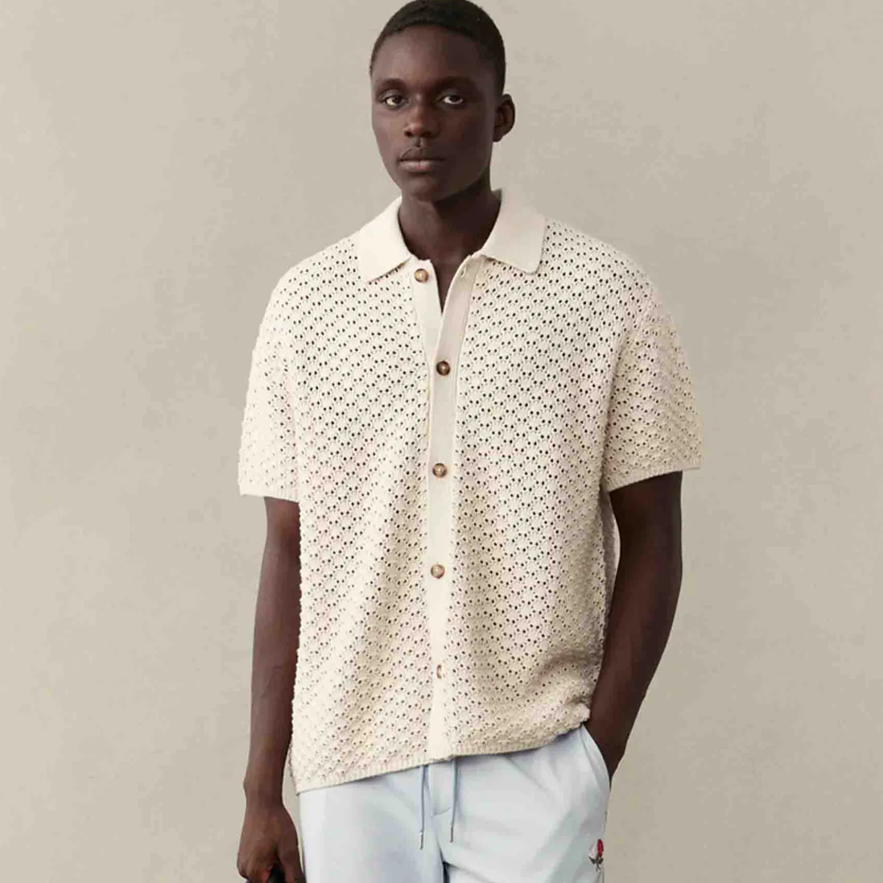 Gideon knit shirt