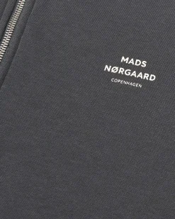 Half zip logo sweat