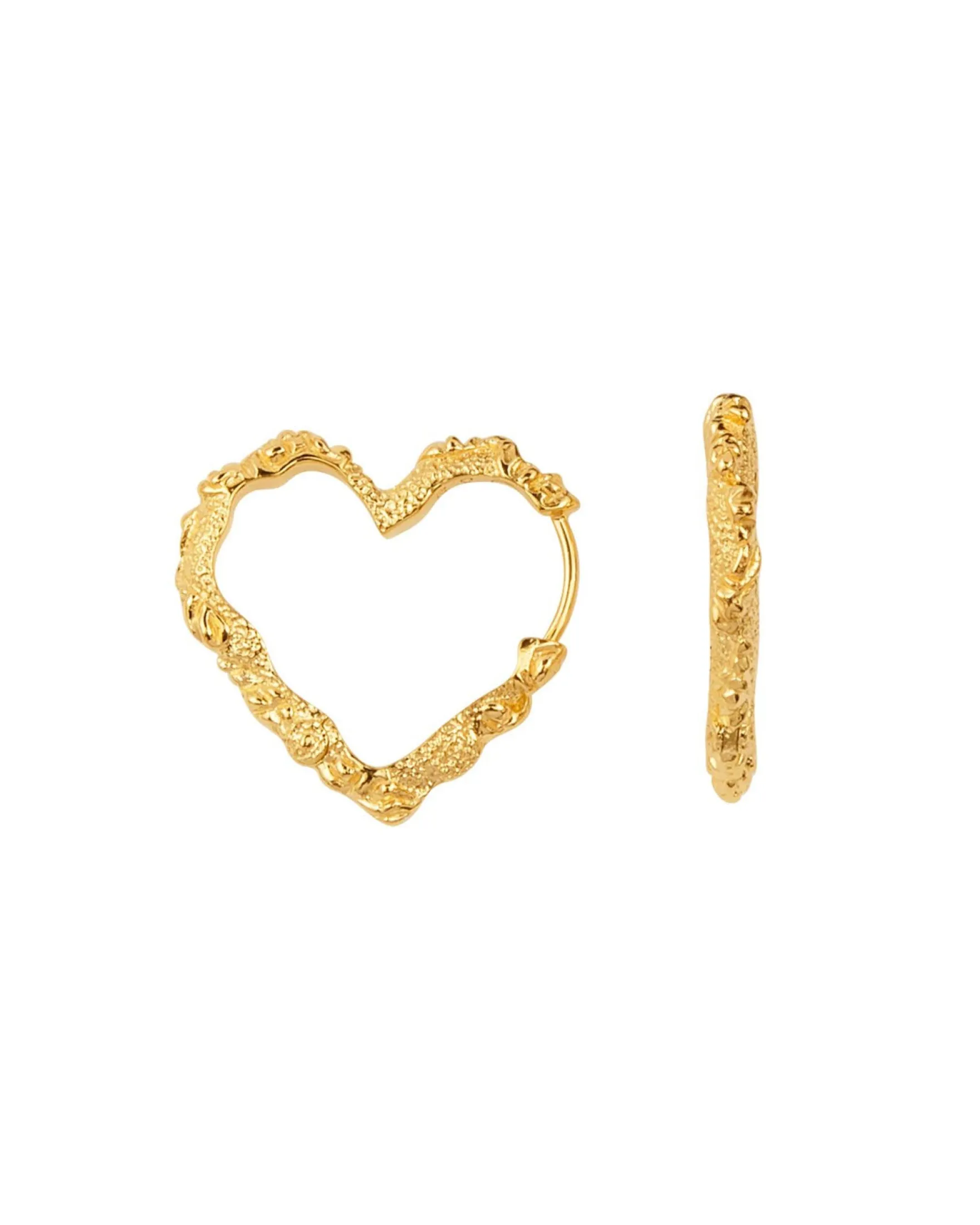 Heart Crush Hoops