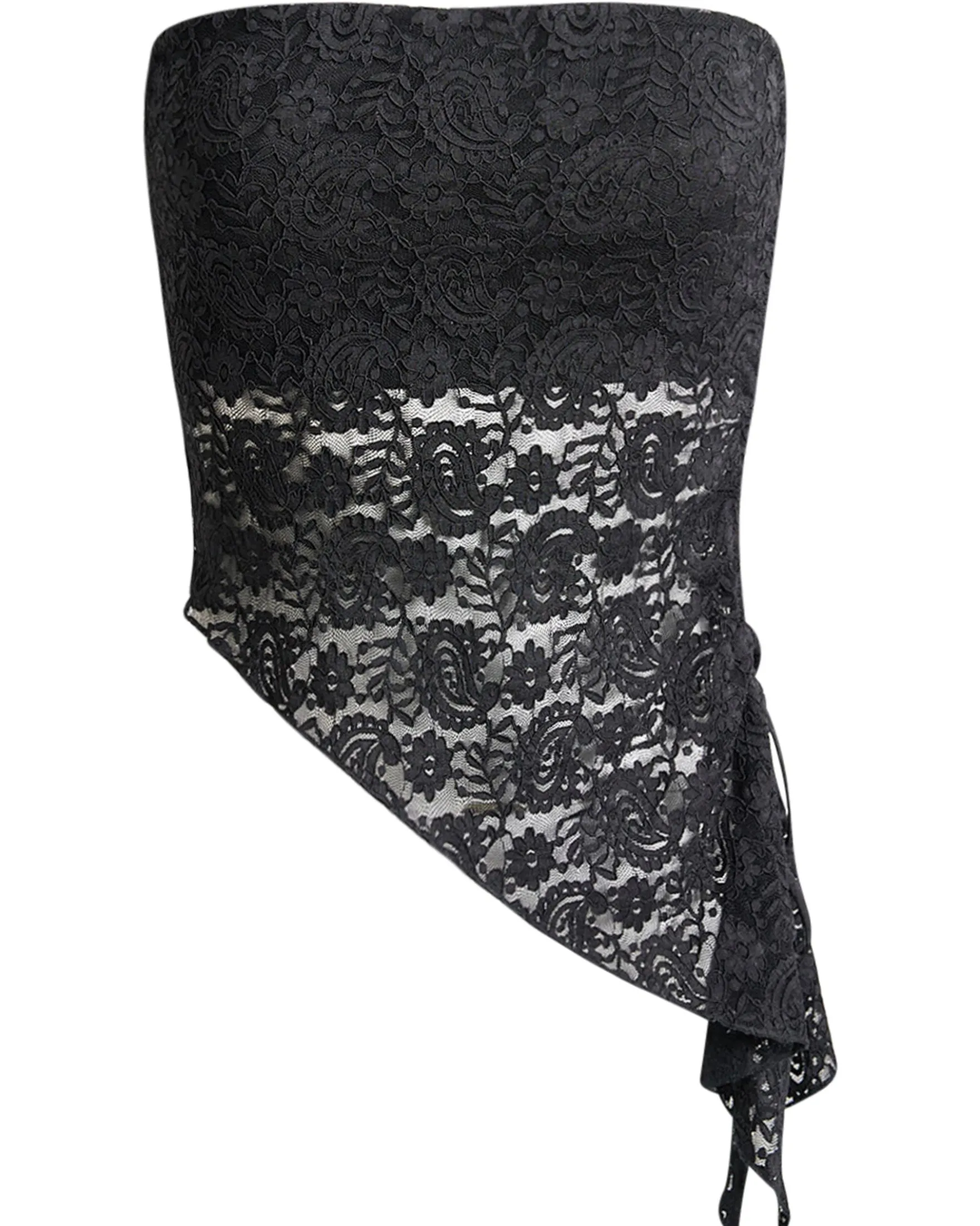 Holly bandeau lace top