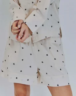 Ismena embroidery shorts