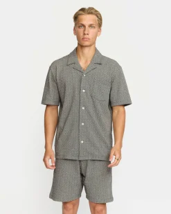 Jaquard SS Cuban Shirt