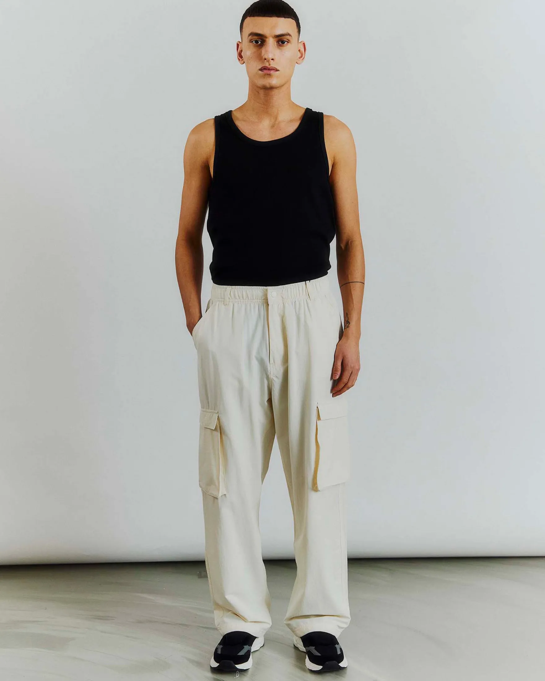 Jean cargo pants