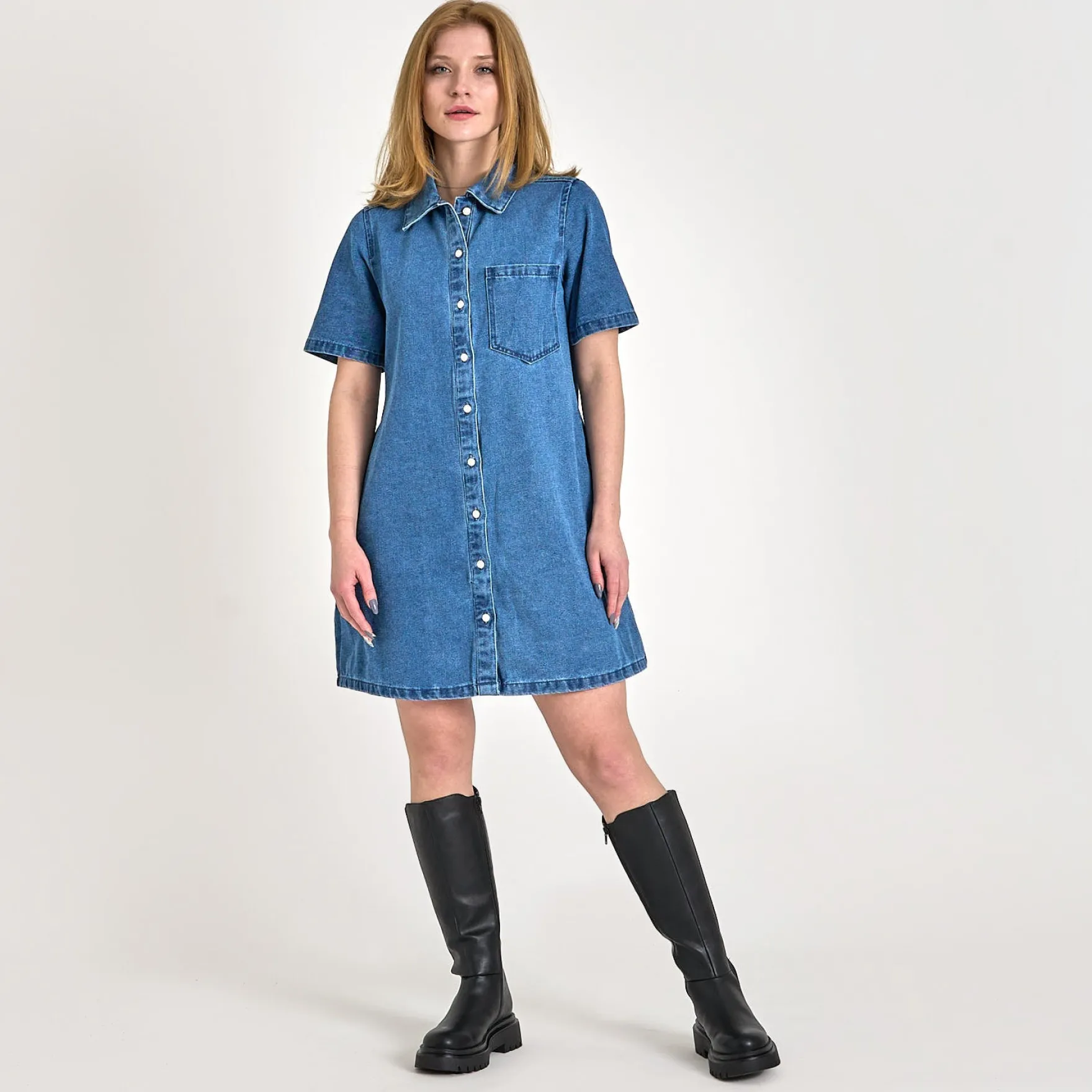 Jxamara shape denim dress