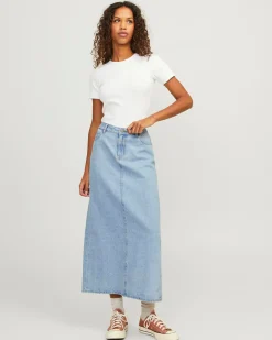 JXAURA LONG MW DENIM SKIRT