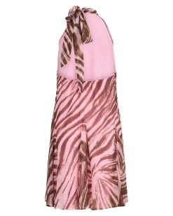 JXEMILIA CHIFFON HALTERNECK