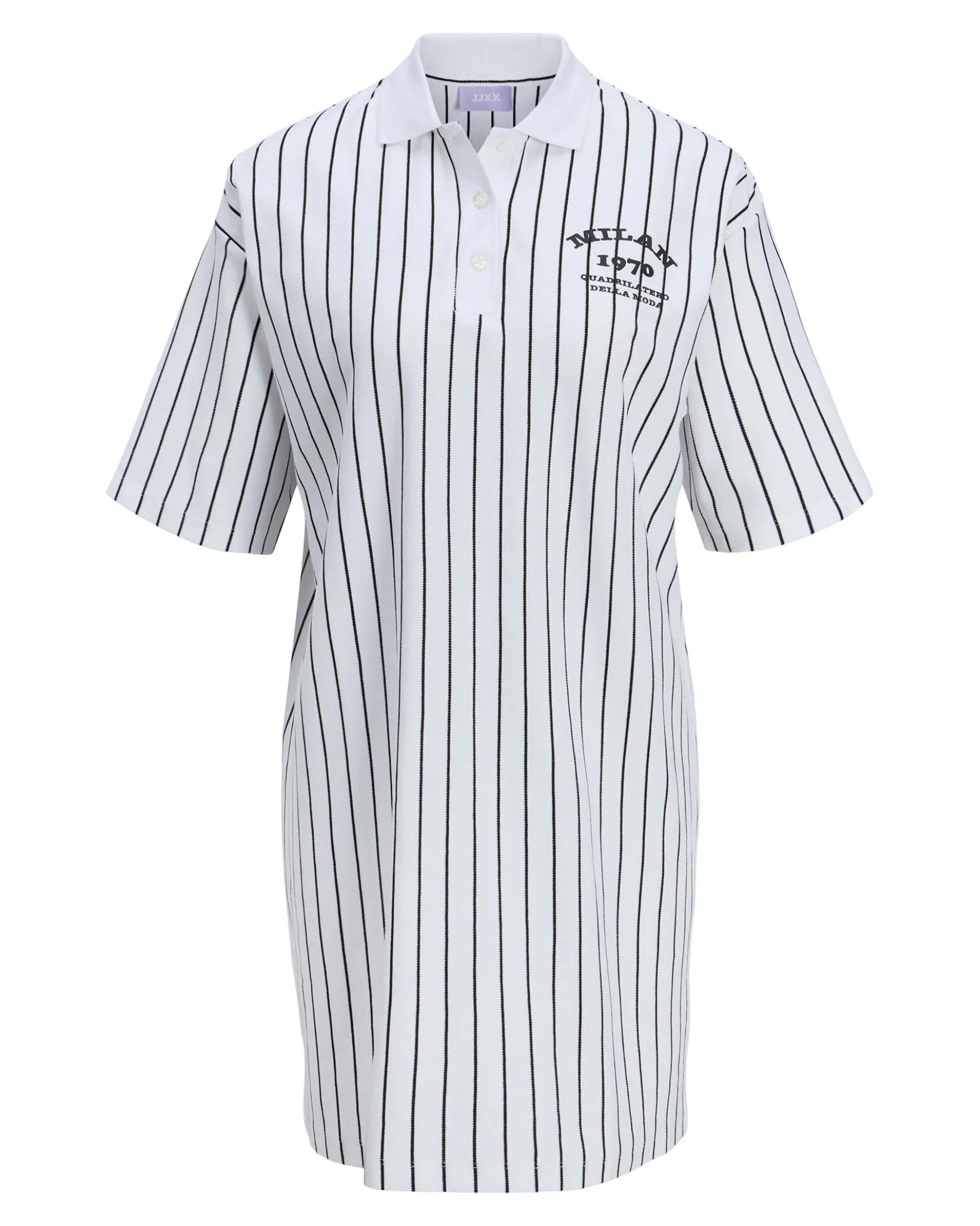 JXEMMA SS POLO SHORT DRESS