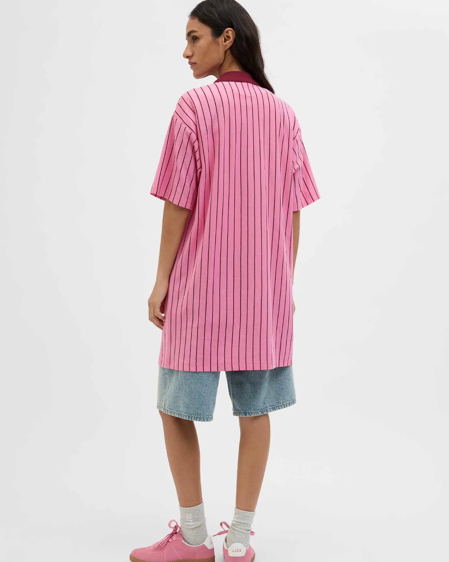 JXEMMA SS POLO SHORT DRESS