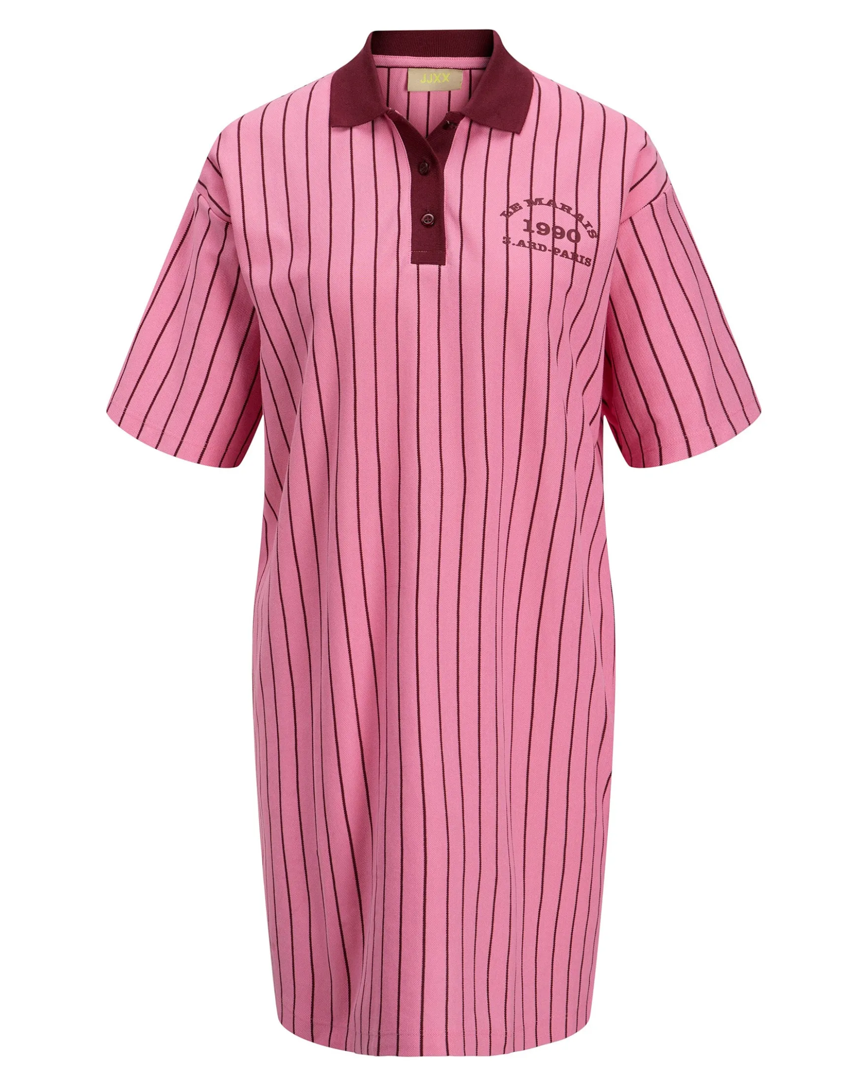JXEMMA SS POLO SHORT DRESS