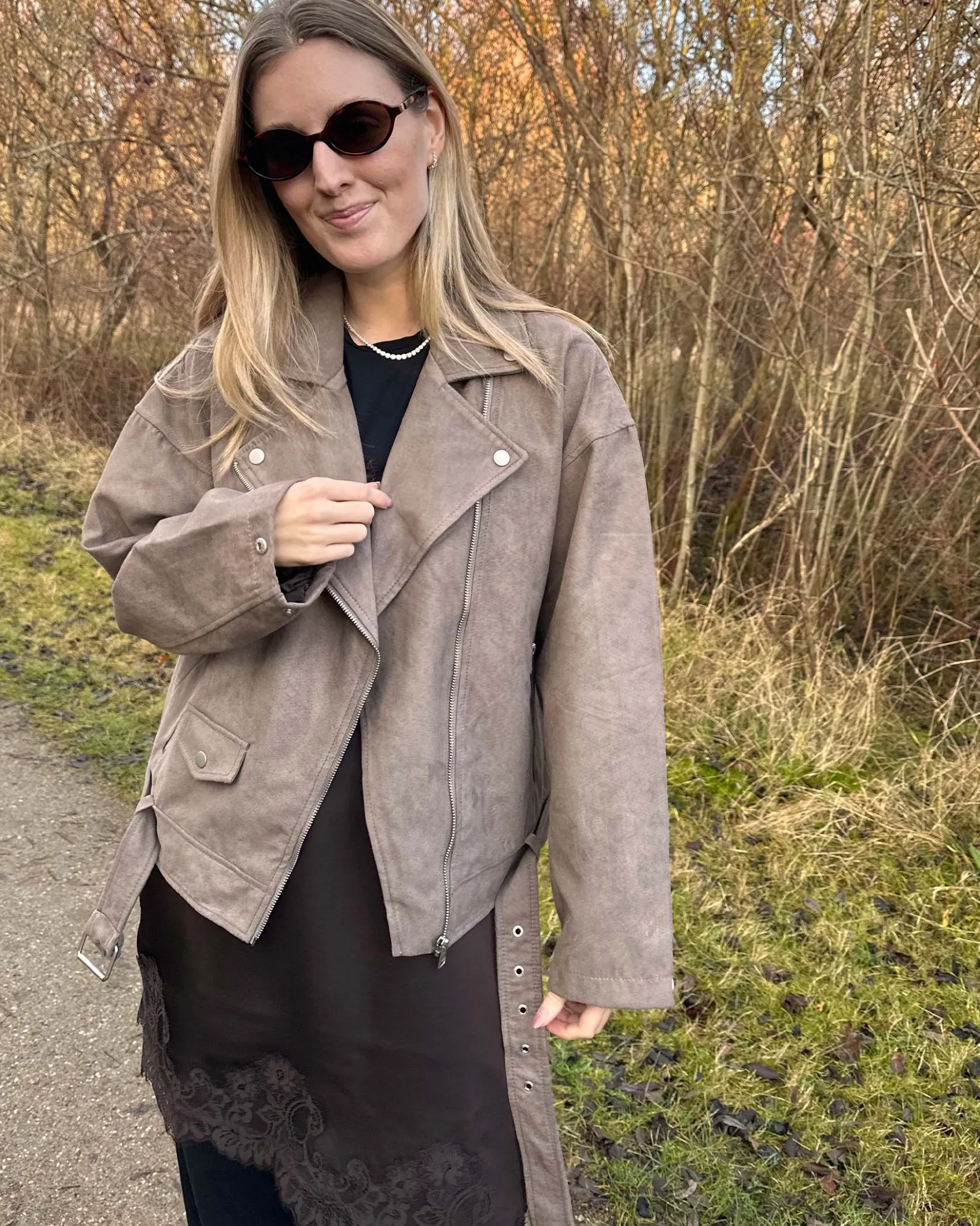 JXFRIDA ROCKY BRUSHED BIKER