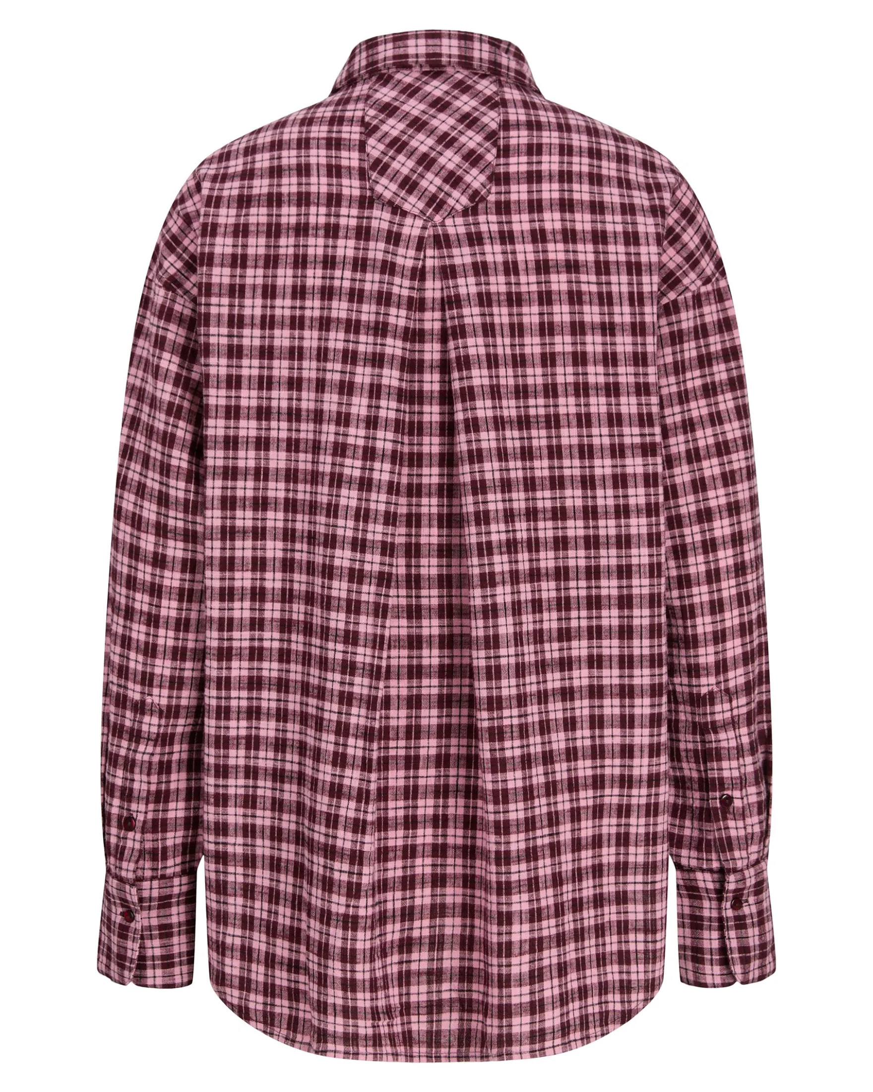 JXJAMIE FLANNEL DETAIL SHIRT
