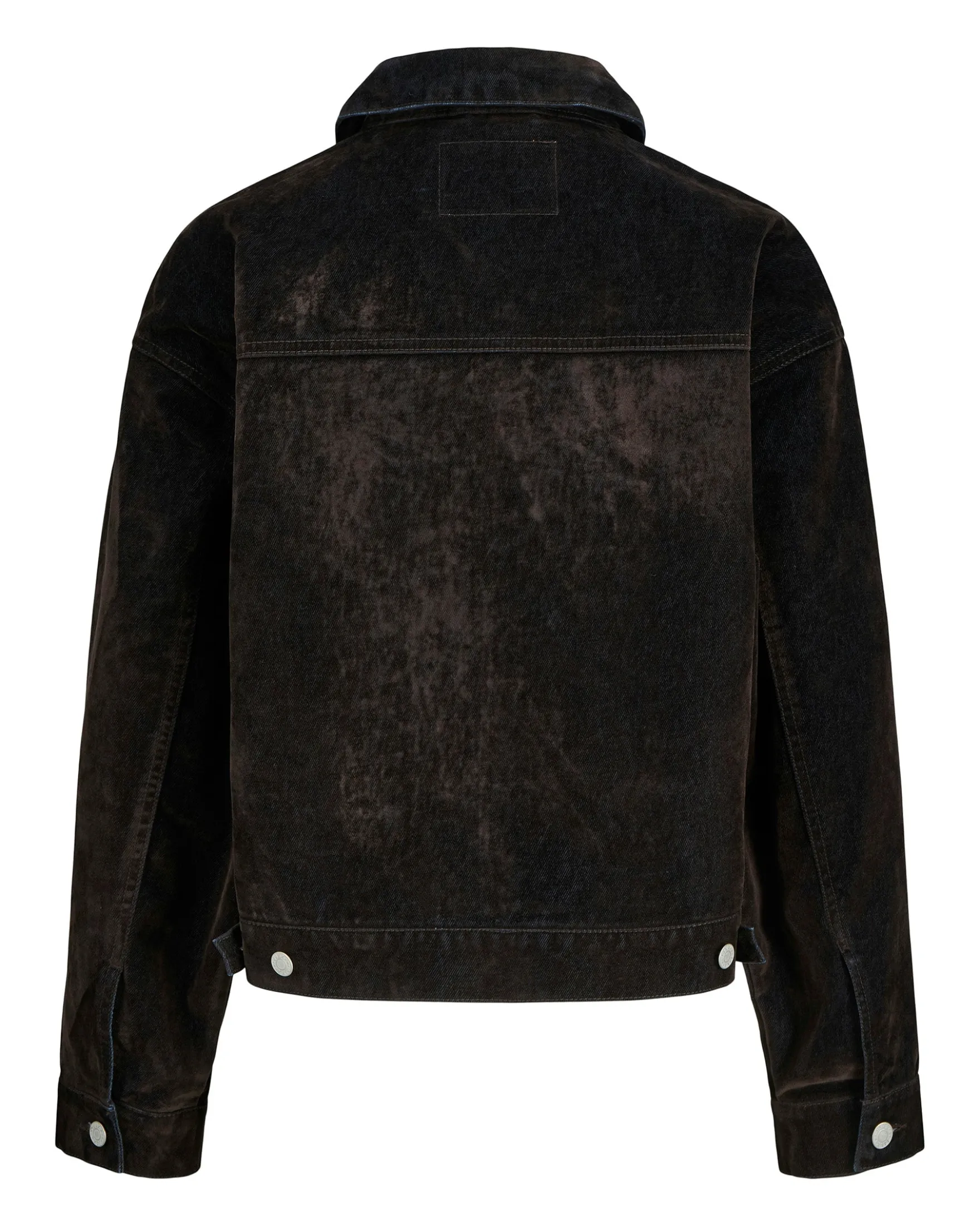 JXMIA FLOCK LS DENIM JACKET